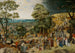 The Christ carrying the cross - Pieter Brueghel the Younger — artwork view