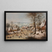 La trappe aux oiseaux - Pieter Brueghel le Jeune — framed artwork on a wall