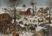 The Census at Bethlehem after Pieter Brueghel the Elder - Pieter Brueghel the Younger — artwork view
