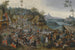 La Kermesse de Saint Georges avec la danse autour du mât de mai - Pieter Brueghel le Jeune — artwork view