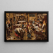 The tax collectors' office - Pieter Brueghel the Younger — framed artwork on a wall