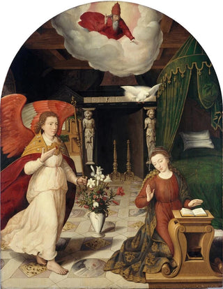 Pieter Claeissins the Elder - The Annunciation.webp