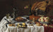 Still life with peacock pie - Pieter Claesz — artwork view