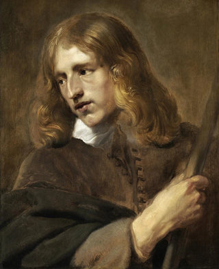 Pieter Claesz Soutman - A Young Man Holding a Staff.webp