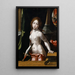 Lucrèce - Pieter Coecke van Aelst — framed artwork on a wall