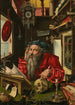 San Jerónimo en su estudio - Pieter Coecke van Aelst — vista de la obra