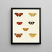 Mariposas extranjeras presentes en los tres continentes Asia, África y América Pl045 - Pieter Cramer — cuadro enmarcado en la pared