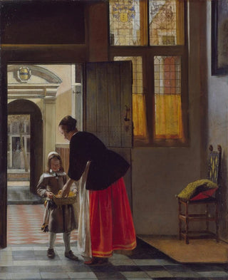 Pieter De Hooch - A Boy Bringing Bread.webp