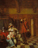 Porter of Bad News - Pieter de Hooch — artwork view