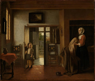 Pieter De Hooch - In the bedroom.webp
