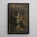 Moses with the Tablets of the Law - Pieter Gaal — framed artwork on a wall