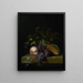 Naturaleza muerta con frutas - Pieter Gallis — cuadro enmarcado en la pared