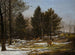 Un paisaje de invierno boscoso con ciervos - Pieter Gerardus van Os — vista de la obra