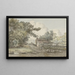 Elswoutshoek at Overveen - Pieter Gerardus van Os — framed artwork on a wall