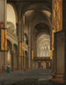 the Nave and Choir of the Mariakerk in Utrecht - Pieter Jansz Saenredam — artwork view