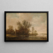 Paisaje fluvial - Pieter Jansz van Asch — cuadro enmarcado en la pared