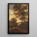 Landscape painting wooded - Pieter Jansz van Asch — framed artwork on a wall