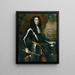 Joven general - Pieter Josselin de Jong — cuadro enmarcado en la pared