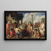 La sacrificio de Dido a Juno - Pieter Lastman — cuadro enmarcado en la pared