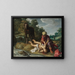 El Buen Samaritano - Pieter Lastman — cuadro enmarcado en la pared