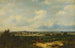 Paisaje extenso con una iglesia a lo lejos - Pieter Lodewijk Francisco Kluyver — vista de la obra
