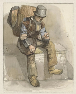 Pieter Marinus van de Laar - Zittende marskramer.webp