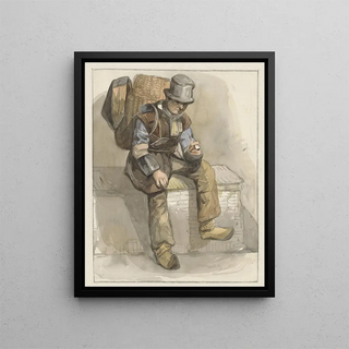 Pieter Marinus van de Laar - Zittende marskramer.webp