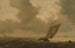 Fishing boat with wind in the sails - Pieter Mulier the Elder — artwork view