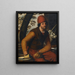 Un campesino con una cesta de huevos - Pieter Pietersz. — cuadro enmarcado en la pared