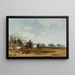 Engagement of Cavalry - Pieter Post — framed artwork on a wall