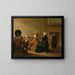 Una compañía musical en un interior - Pieter Symonsz Potter — cuadro enmarcado en la pared