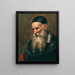 A bearded man - Pieter van Mol — framed artwork on a wall