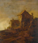 Landscape with a chalet - Pieter de Molijn — artwork view