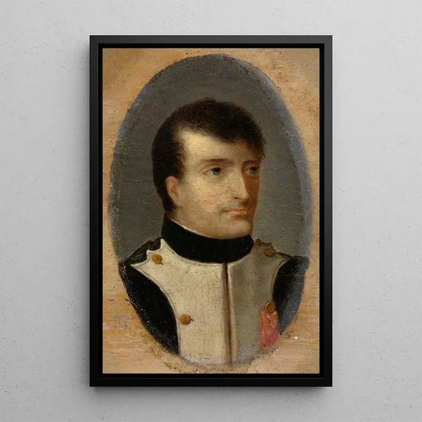 Napoleon Bonaparte as First Consul - Pieter van Huffel — framed artwork on a wall