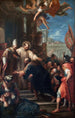 La cesación del cisma de Anacleto - Pietro Antonio de Pietri — vista de la obra