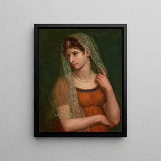 Pietro Benvenuti - Portrait of the artists wife.webp