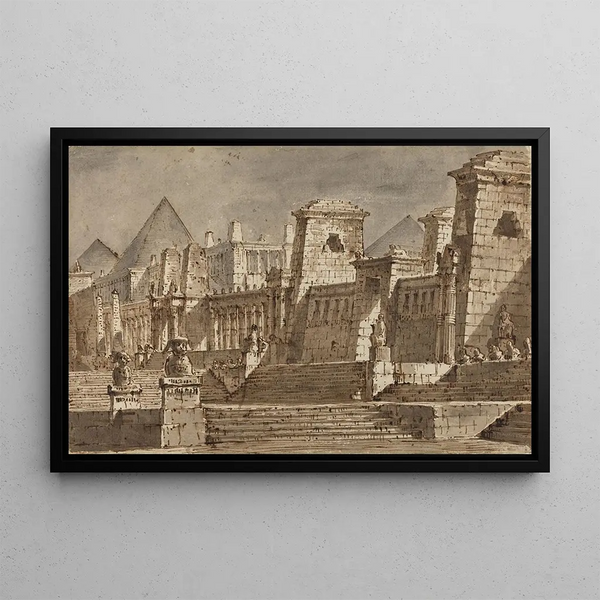 Pietro Gonzaga - An Egyptian Stage Design.webp