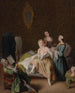 El despertar de la dama - Pietro Longhi — vista de la obra