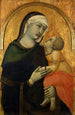 Virgen con el Niño - Pietro Lorenzetti — vista de la obra