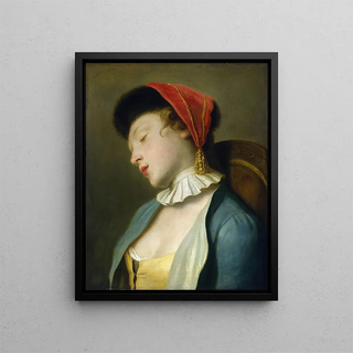 Pietro Rotari - A Sleeping Girl.webp