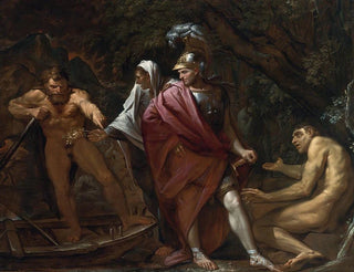 Pietro Testa - Aeneas On The Bank Of The River Styx.webp
