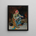 Assistance amicale au rouet - Pietro Torrini — framed artwork on a wall