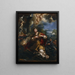 Sainte Martine se niega a adorar a los ídolos - Pietro da Cortona — cuadro enmarcado en la pared