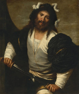 Pietro della Vecchia - Man drawing a sword.webp