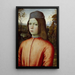 Portrait of a Boy - Pinturicchio — framed artwork on a wall