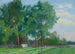 Landscape painting of the countryside - Piotr Hipolit Krasnodbski — artwork view