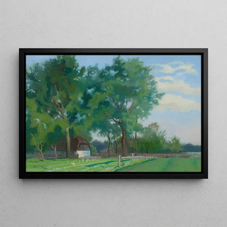 Piotr Hipolit Krasnodbski - Countryside landscape.webp