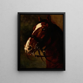 Piotr Michaowski - Bay Horses Head.webp