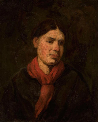 Piotr Michaowski - Girl in a red scarf.webp