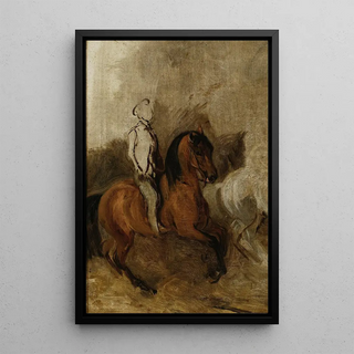 Piotr Michaowski - Horseman sketch.webp